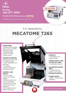 新発売　試料切断機メカトームT265
